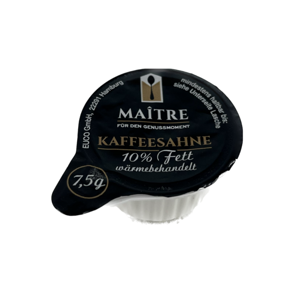 Maitre Kaffeesahne 10% / 240 x 10g